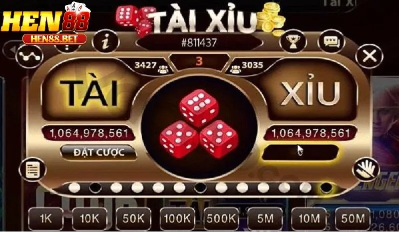 Hướng Dẫn Cách Chơi Tài Xỉu Live Hen88