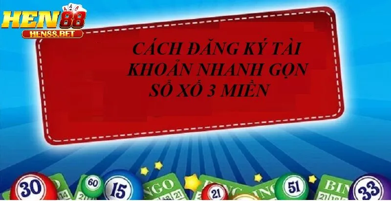 Khám Phá Xổ Số 3 Miền Hen88 Với Cách Đăng Ký Tài Khoản Nhanh Gọn