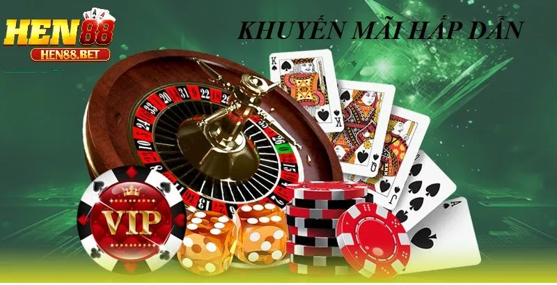 Khuyến Mãi Hấp Dẫn Và Đa Dạng Tại Live Casino Hen88