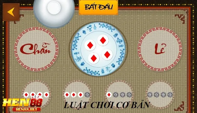 Luật Chơi Cơ Bản Của Xóc Đĩa Trực Tuyến Hen88