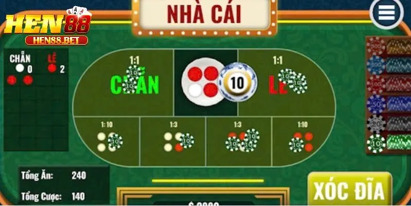 Sảnh Xóc Đĩa – Truyền Thống Kết Hợp Hiện Đại Trong Hen88 Live Casino